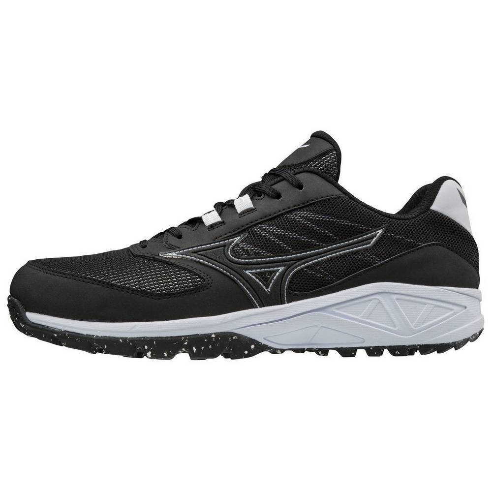 Mizuno Women's Dominant All Surface Turf Softball Shoes Black/White (320573-QJO)